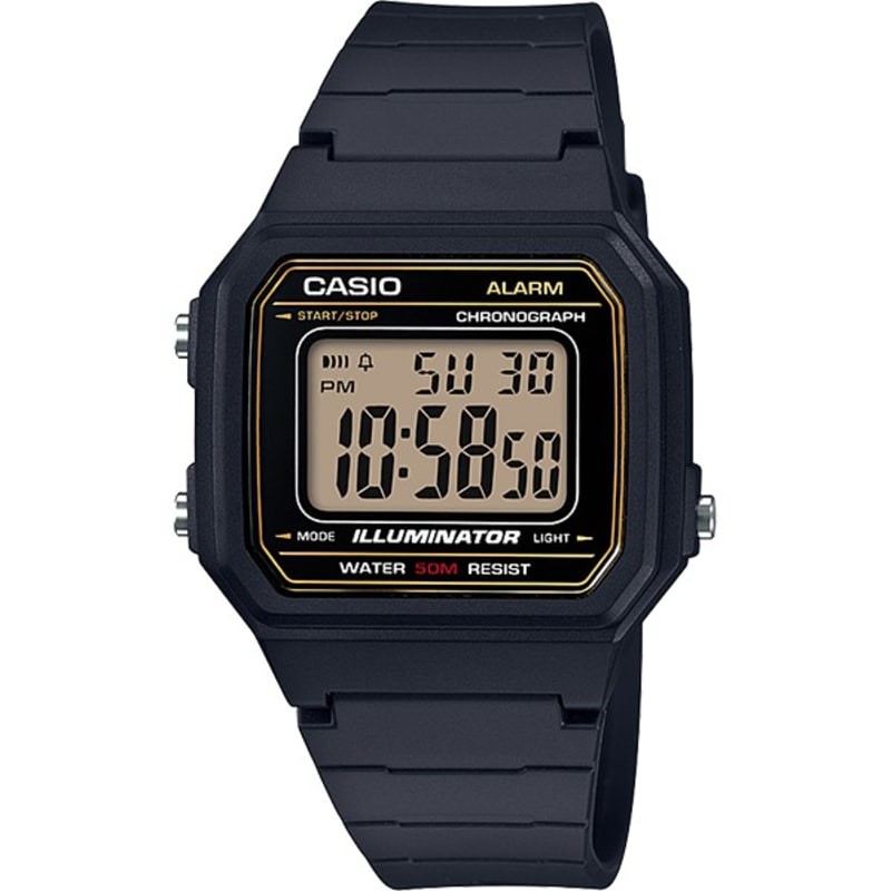 JAM TANGAN CASIO W-217HM W 217HM W217HM Original Resmi
