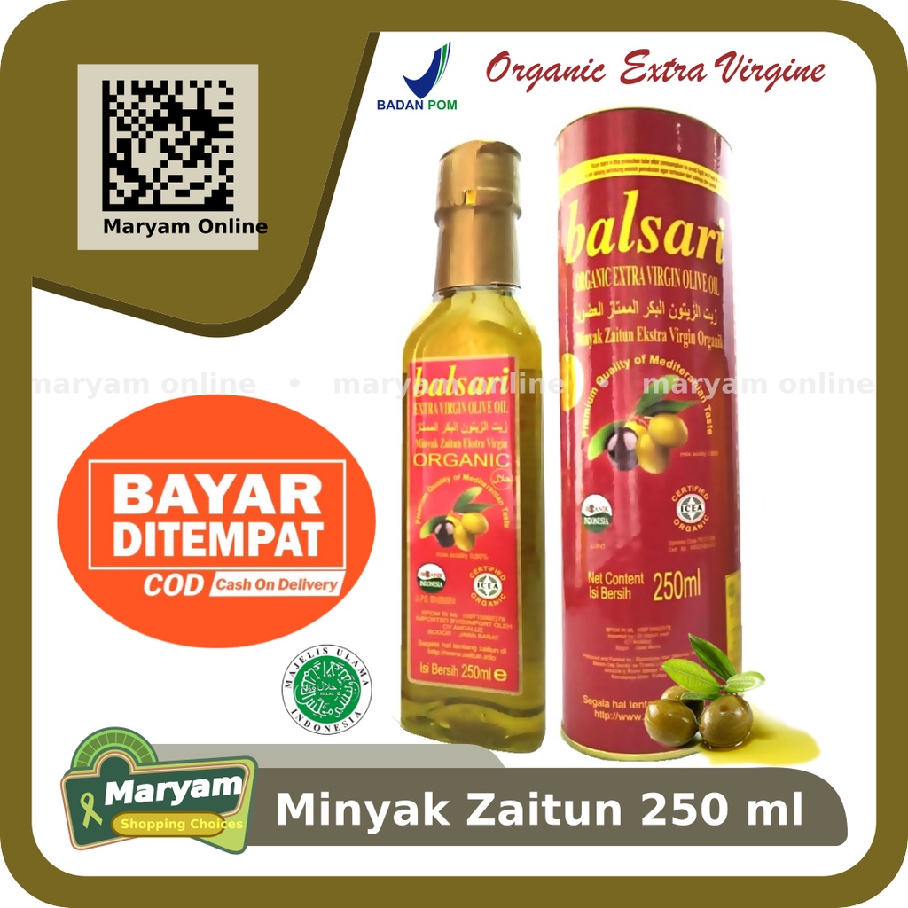 

Minyak Zaitun Balsari Organik - Balsari Organic