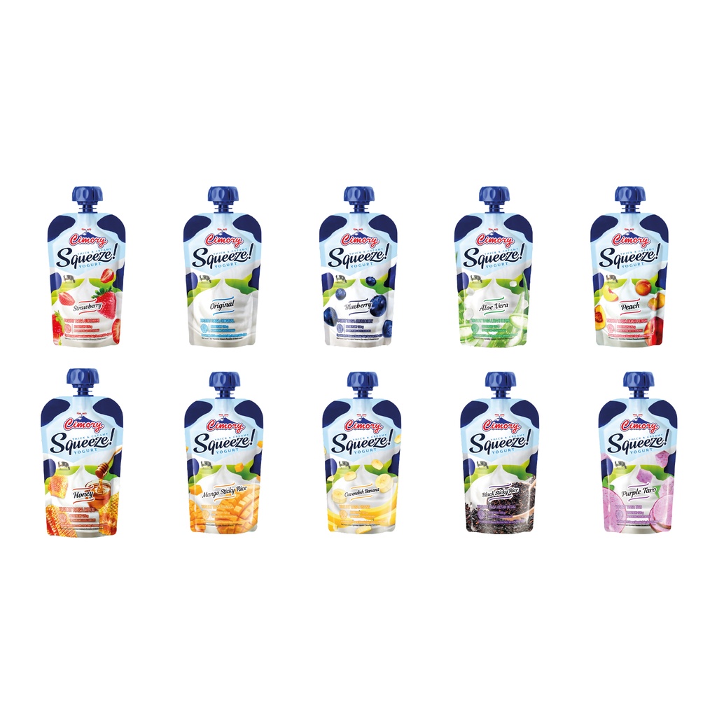 

Cimory Squeeze Yogurt 120ml - All Varian [GRAB/GOJEK]