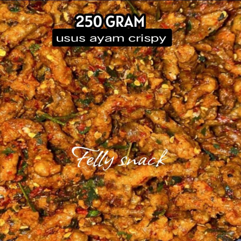 

keripik usus crispy pedas daun jeruk 250 Gram