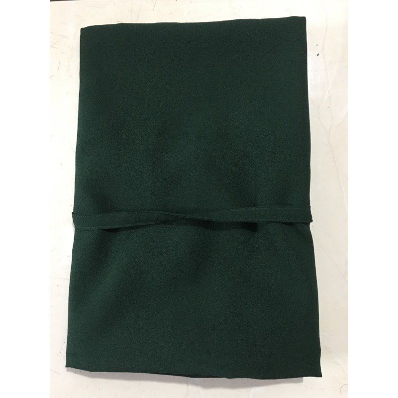 HIJAB/JILBAB/KERUDUNG MARYAM 2LYER NON PET/BERGO MARYAM DIAMOND/HIJAB INSTAN-Ijo Botol