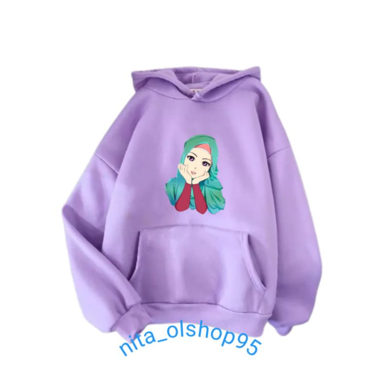 Hoodie anak hijaber Hoodie anak karakter