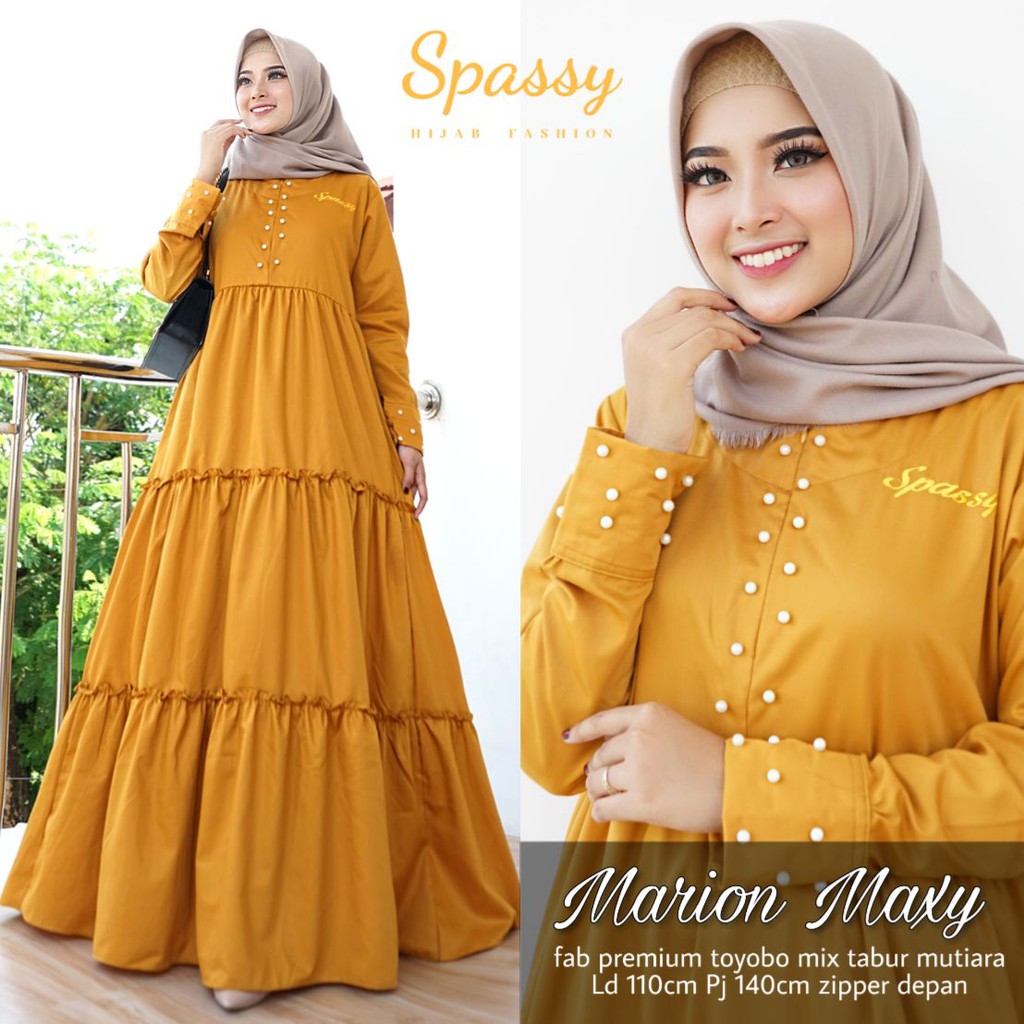 Dress Muslim Gamis MARION BY SPASSY