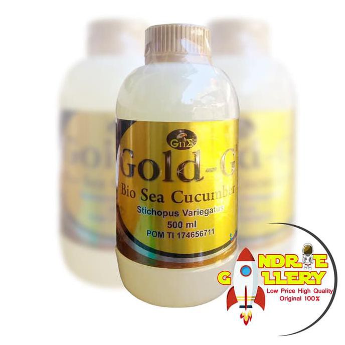 Jelly Gamat Gold G 500 Ml | Jeli Gamat GoldG | Gold-G Original