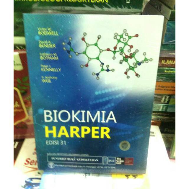 Jual Buku Original Biokimia Harper Edisi 31 - Victor W. Rodwell Warna ...