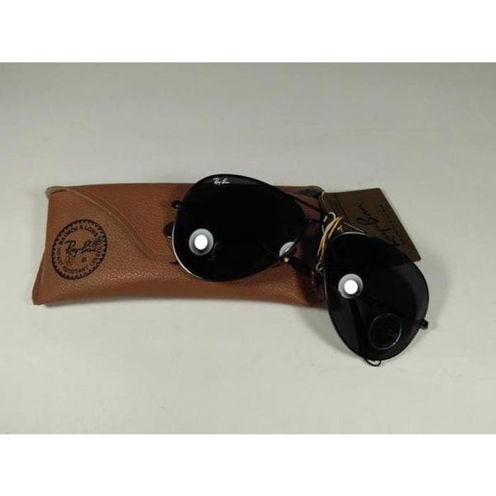 kacamata sunglasses rayban bl usa original aviator size 62