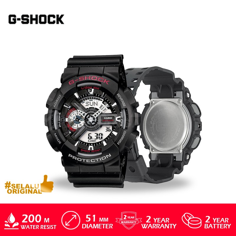 Casio G-Shock GA-110-1ADR/GA1101ADR/GA-110 Original