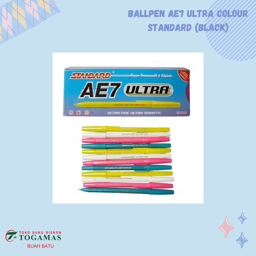 

BALLPEN AE7 ULTRA COLOUR STANDARD (BLACK)