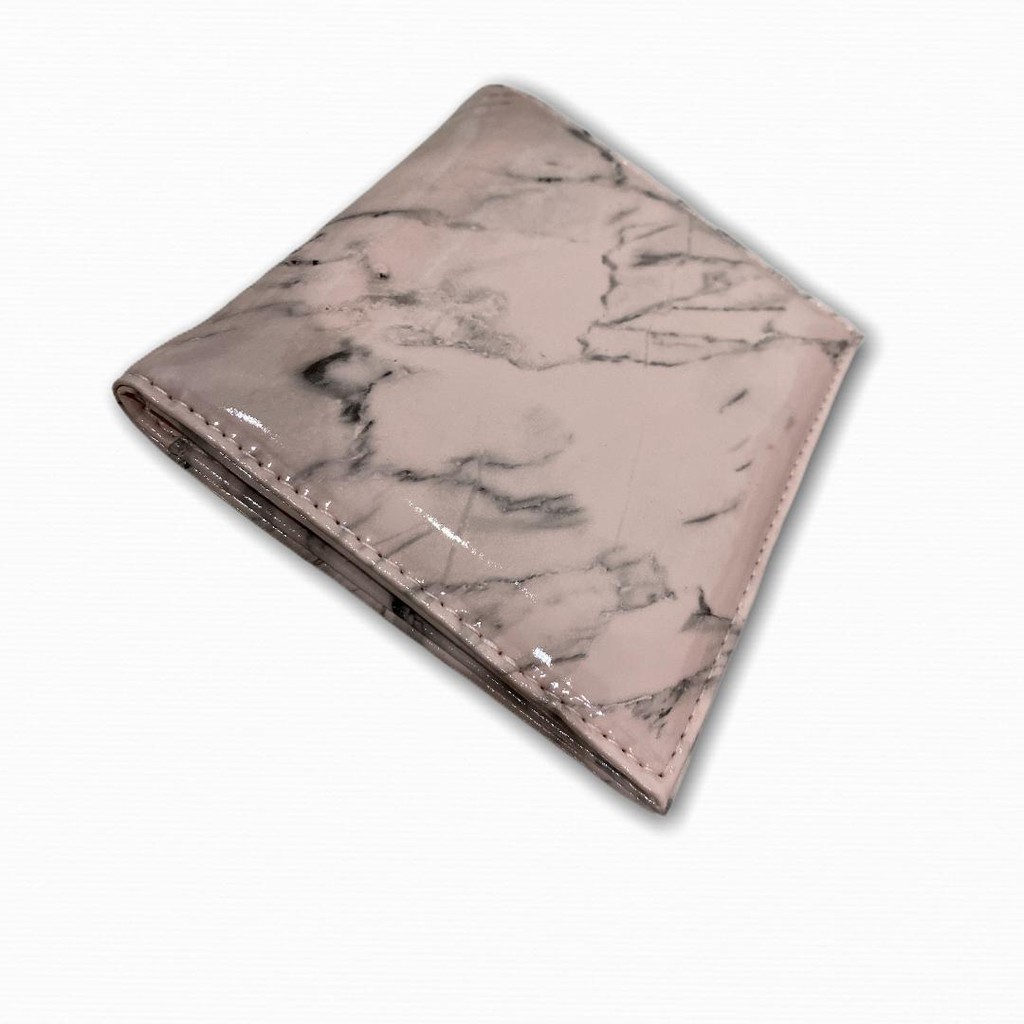 LUXTHER - NEW!! BOOK CARD / CARD HOLDER MARBLE LEATHER