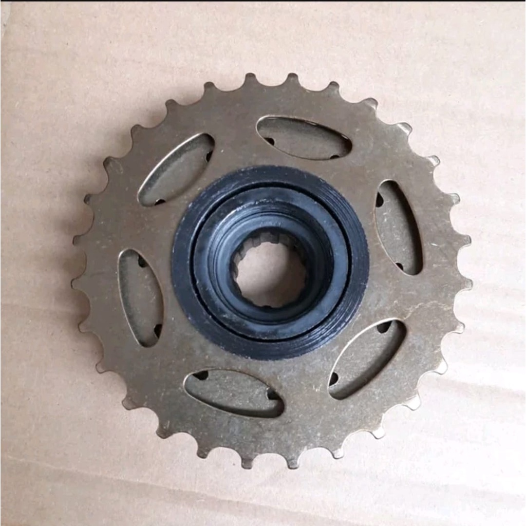 TERMURAH!!! Freewheel Sepeda 7 Speed Model Ulir 14-28T / Realpict