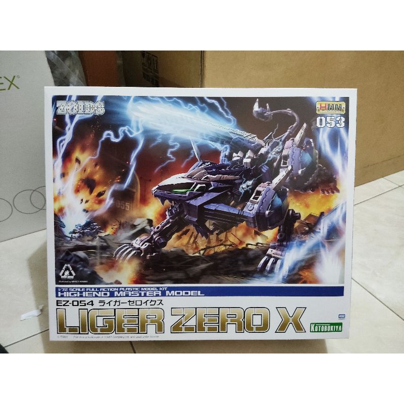 Kotobukiya Zoids 1/72 HMM 053 EZ-054 Liger Zero X