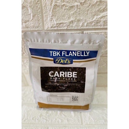 

Caribe dark flake coklat 1kg