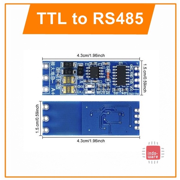 TTL to RS485 Converter 485 to Serial UART USART Automatic Flow Cnt
