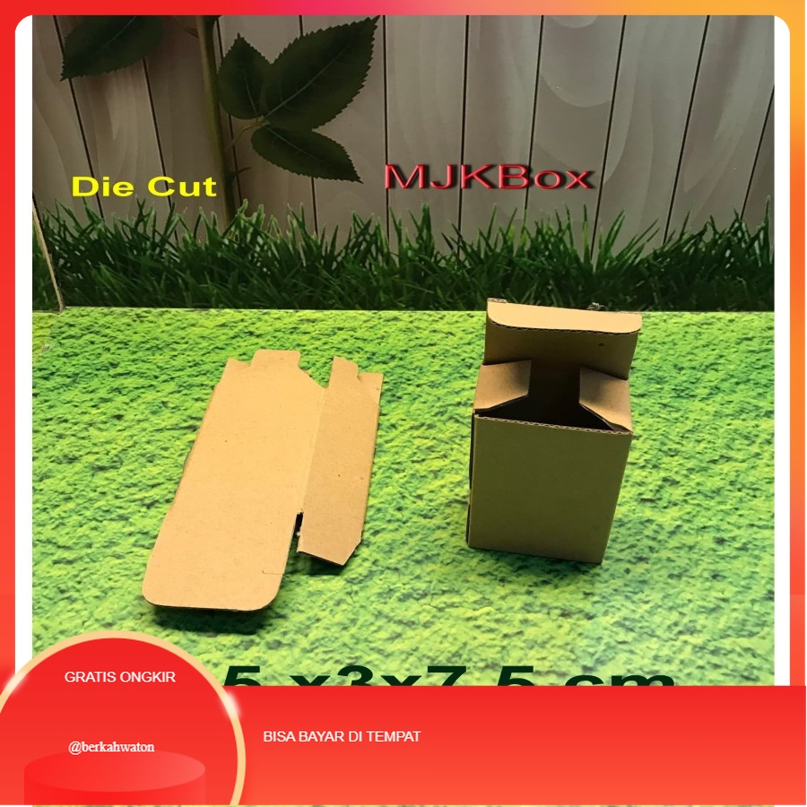 

Box kardus karton uk. 5,5x3x7,5 cm.........Die Cut TERMURAH BERKUALITAS TINGGI