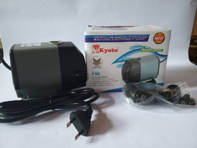 KYOTO P 104 POMPA FILTER KOLAM AQUARIUM HIDROPONIK Submersible Pump Power Head