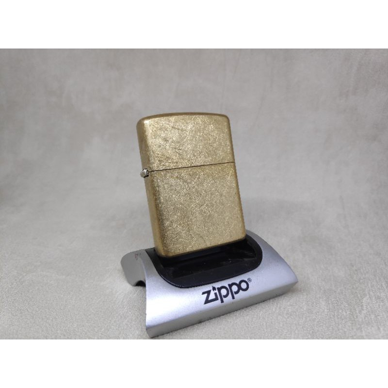 ⭐⭐⭐⭐⭐ Zippo 28496 Armor Tumbled Brass Original
