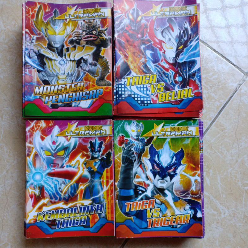 komik ultraman isi 20 buku