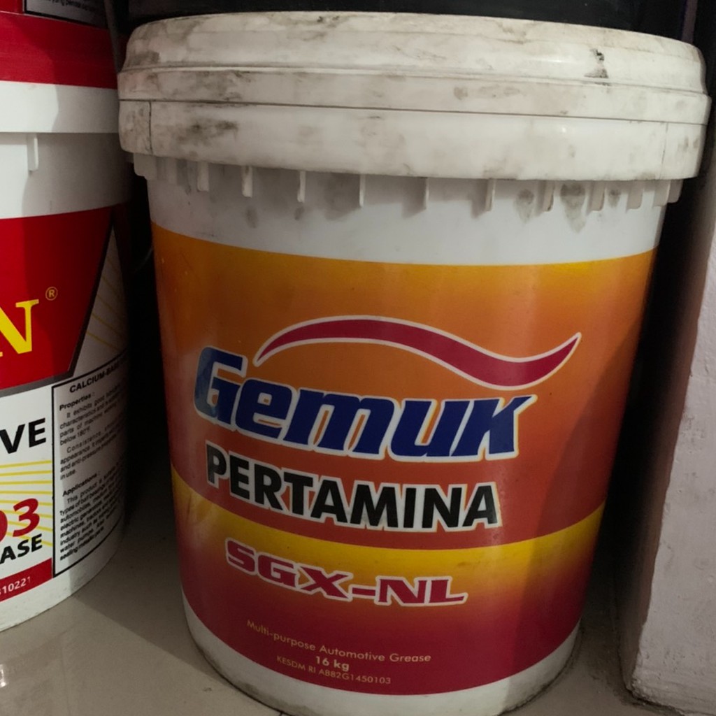 Jual GREASE PERTAMINA SGX NL GEMUK PERTAMINA 1 PAIL Indonesia Shopee 