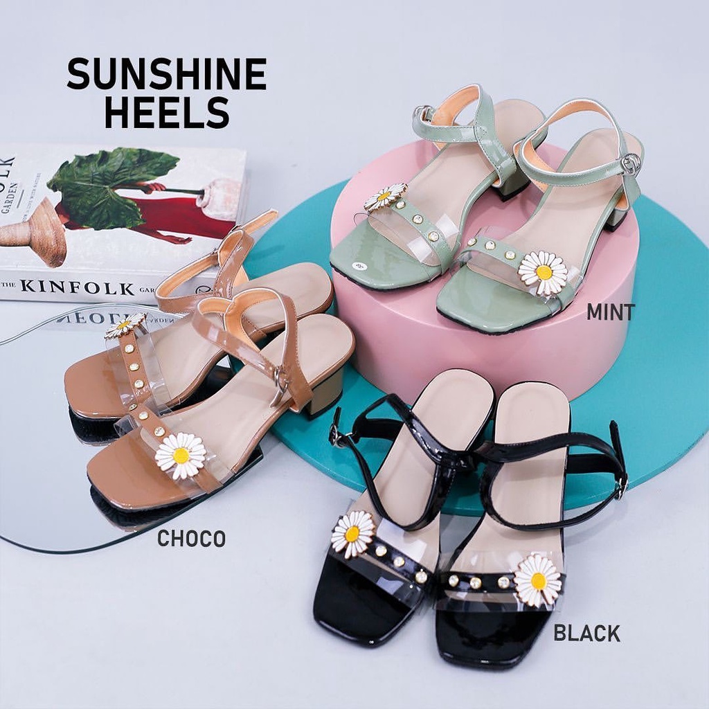 SUNSHINE HEELS / HEELS WANITA / SANDAL WANITA / SEPATU HEELS / SANDAL HEELS