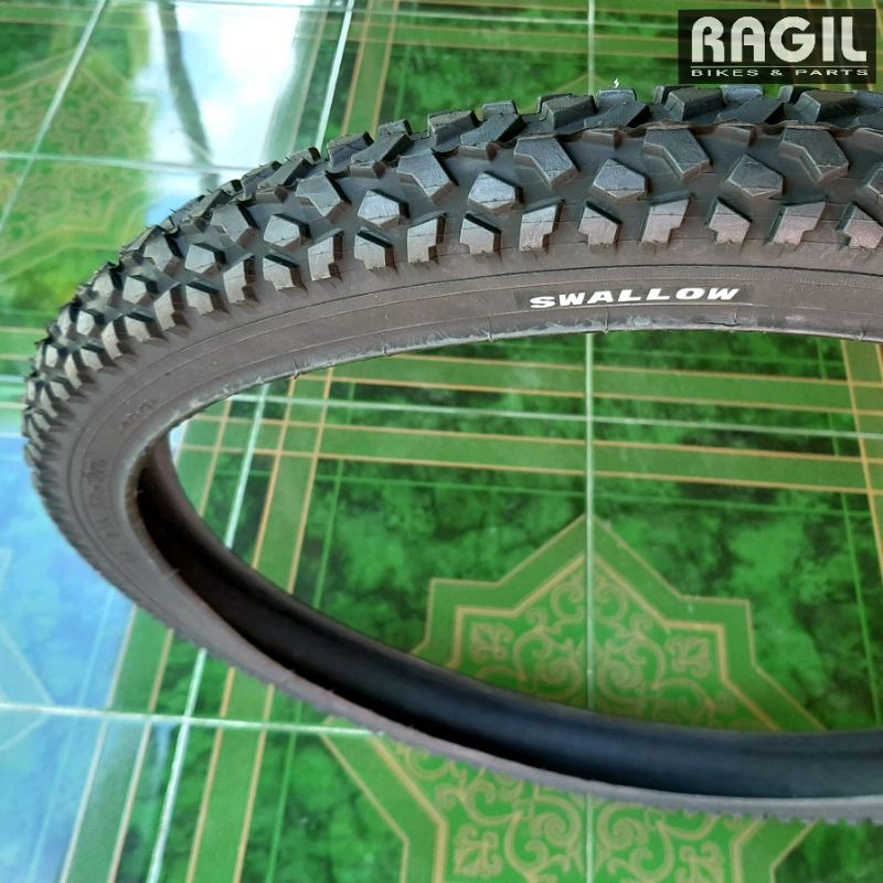 BAN LUAR SEPEDA 24 x 2.00 SWALLOW S-160-10 200 24x2.00 HITAM FEDERAL MTB