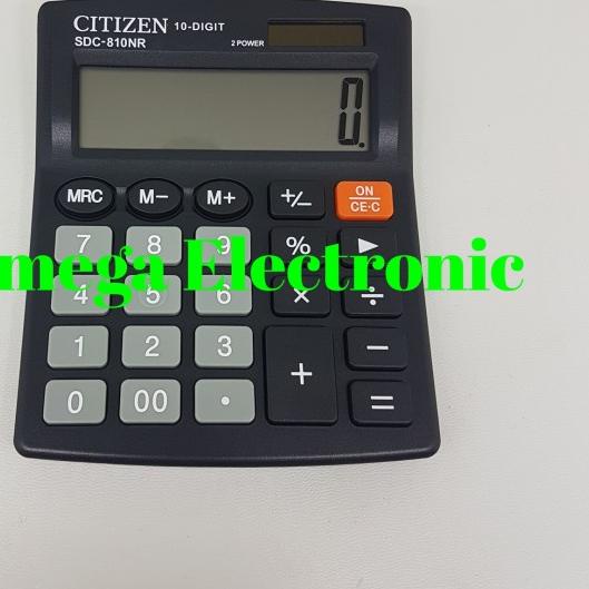 

☈ ORIGINAL Citizen Calculator SDC-810BN - Kalkulator Meja Kantor Office ❂