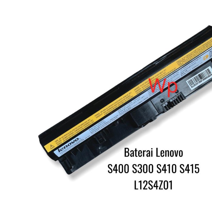 Baterai Laptop Ideapad S400 S300 S410 S415 S310 S405 L12S4Z01