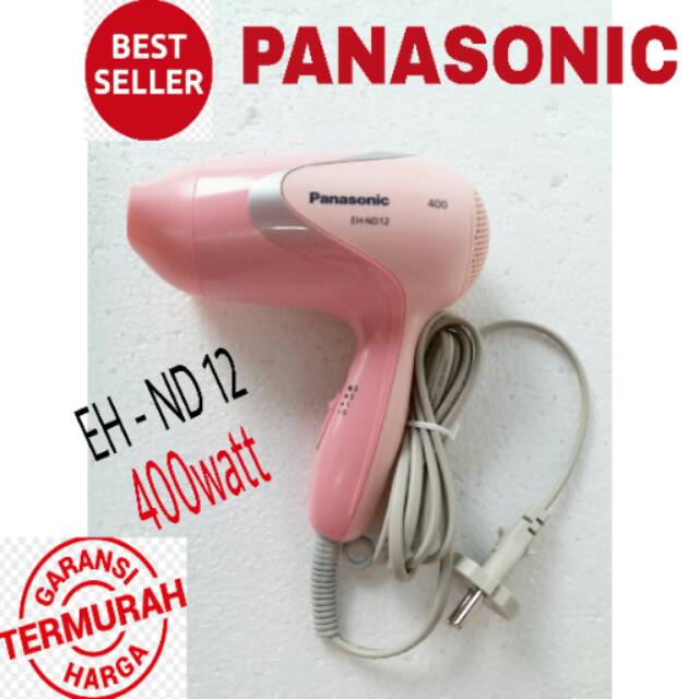 HAIRDRYER PANASONIC 400 WATT EH ND 12