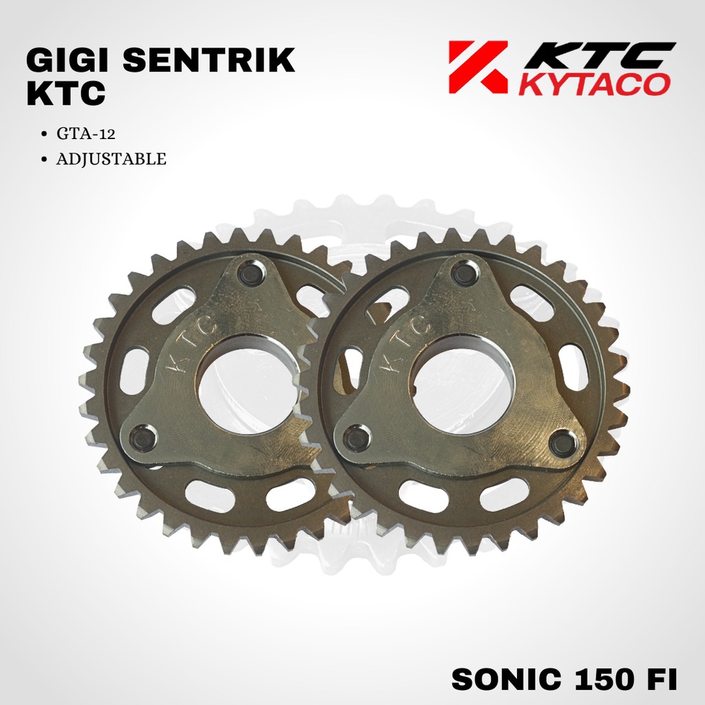 Gigi gear sentrik timing ktc Sonic 150 adjustable GTA-12