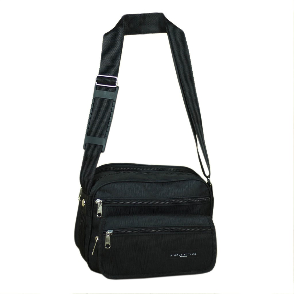 Jual Selempang Simply Slempang Pria Cowok Keren Murah Slingbag Laki-Laki Hangout Travelling Bagus