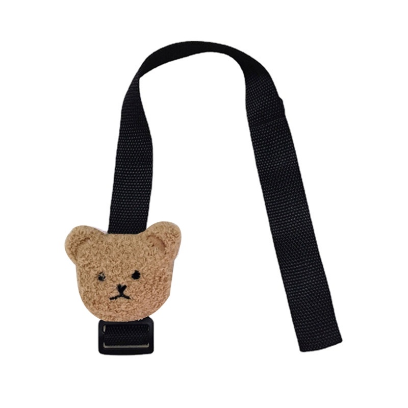 Mary Safety Wrist Strap Dengan Plush Bear End Sliding Cegah Sabuk Pergelangan Tangan Untuk Troli