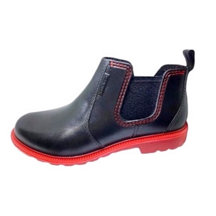 SEPATU BOOT AP HOBBY &amp; WORK/SEPATU BOOTS AP HOBBY AND WORK/AP BOOTS HOBBY AND WORK 39-43 BLACK RED - FANZ STORE