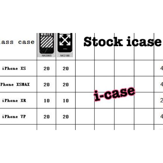 New case iphone x xs xr xs max 7 8 plus Off white Black - Izhar.Farida