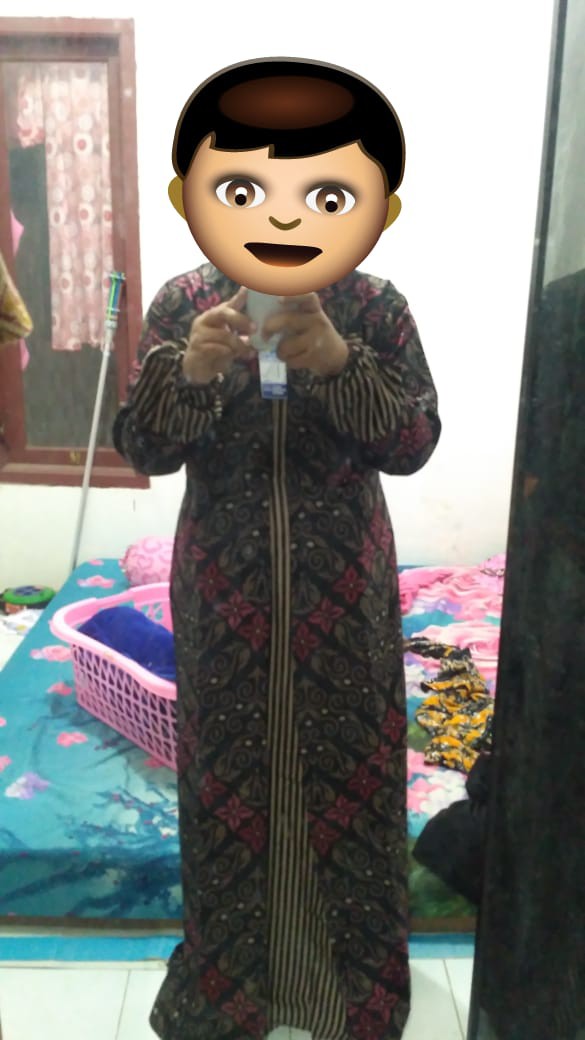 Gamis Batik Kombinasi Lurik Terbaru Ready Sampai Ld 120 Cardy