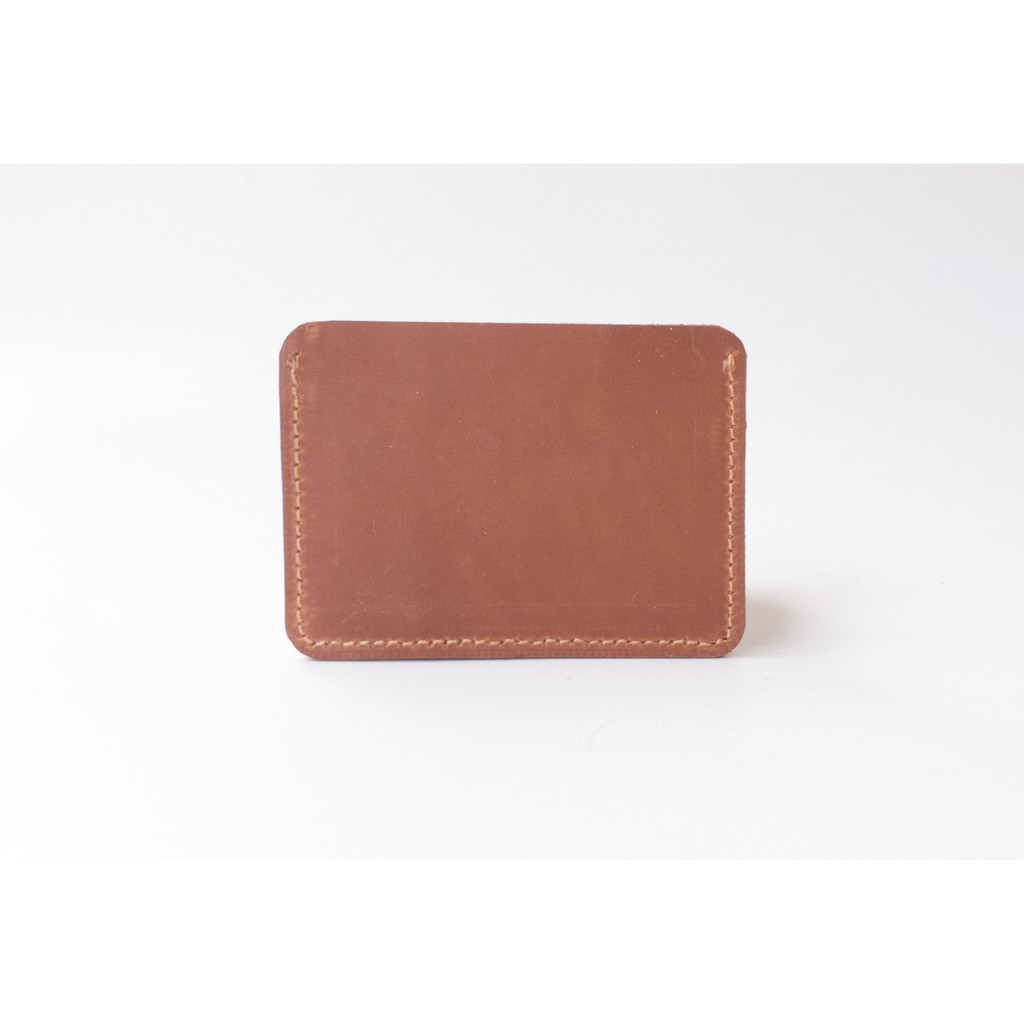 dompet kartu - slim wallet kulit asli