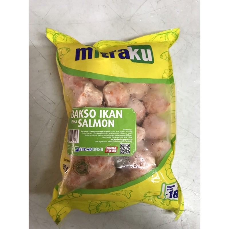 

Mitraku Bakso Ikan Salmon 500g