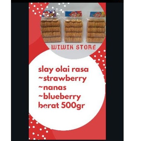 

slay olai 500gr/slay olai nanas/slay olai strawbery/slay olai blueberry 500gr