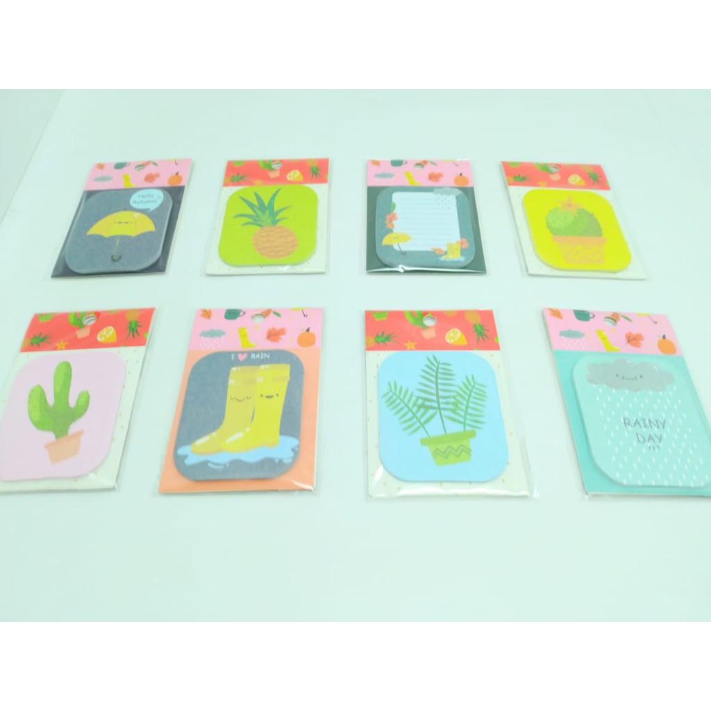 

Catatan tempel / memo tempel / note tempel fancy cute mix 5368