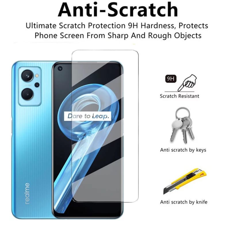 Promo Tempered Glass REALME 9i Anti Gores Layar Kaca Bening NEW-HOT TG Layar FULL Cover For Realme 9 Series