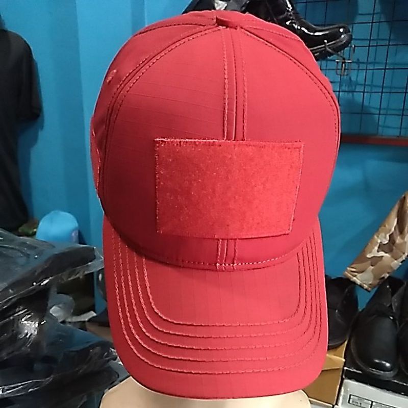 topi bdu merah