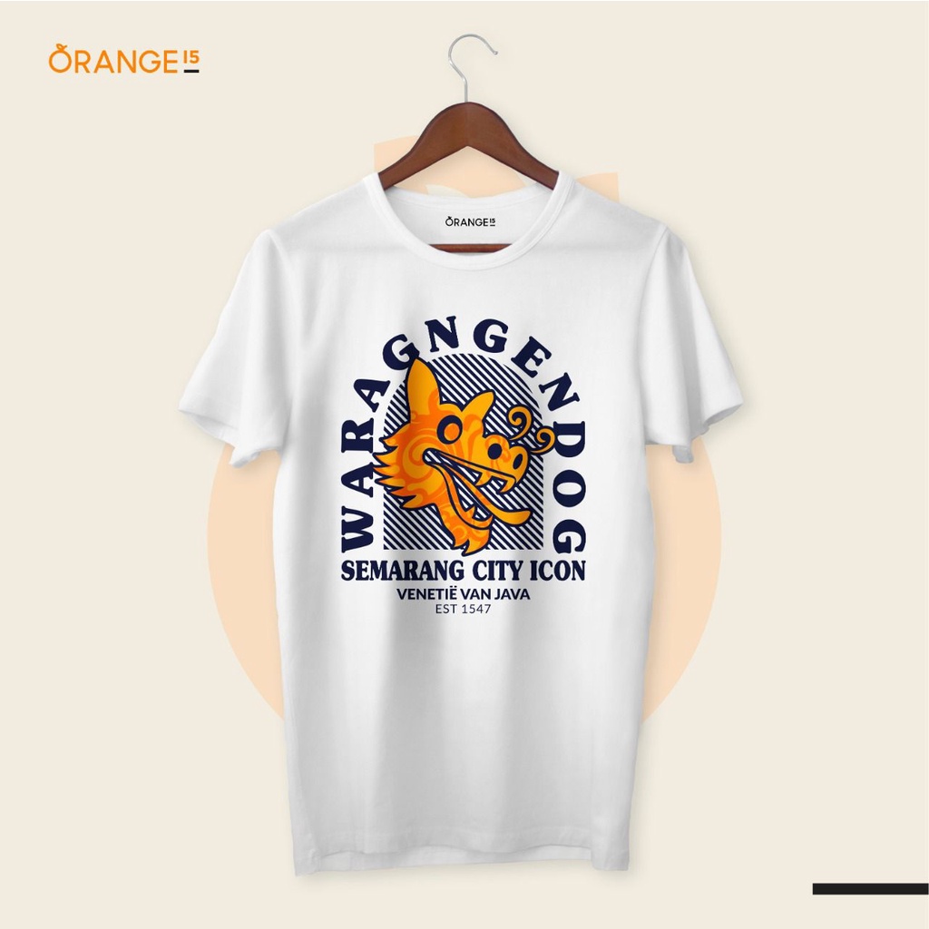 Kaos Semarang Warak Ngendog Semarang Icon Pria Sablon Custom Premium Cotton Combed 30s
