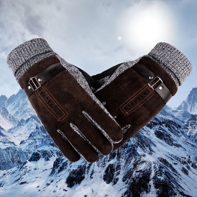 IMPORT Glove Wool Man Sarung Tangan Pria Wool lapis bulu winter musim dingin rajut wool blend