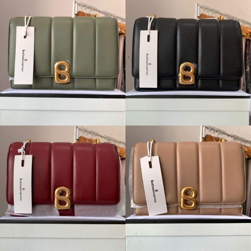 Preloved buttonscarves buttonscraves yura nora zoey audrey bag