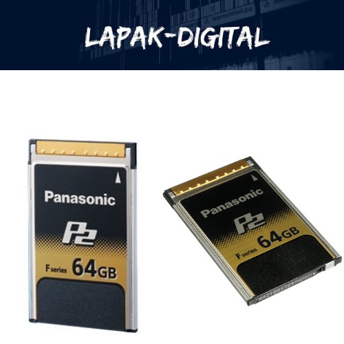 Panasonic Memory P2 Card 64GB AJ-P2E064FG ORIGINAL