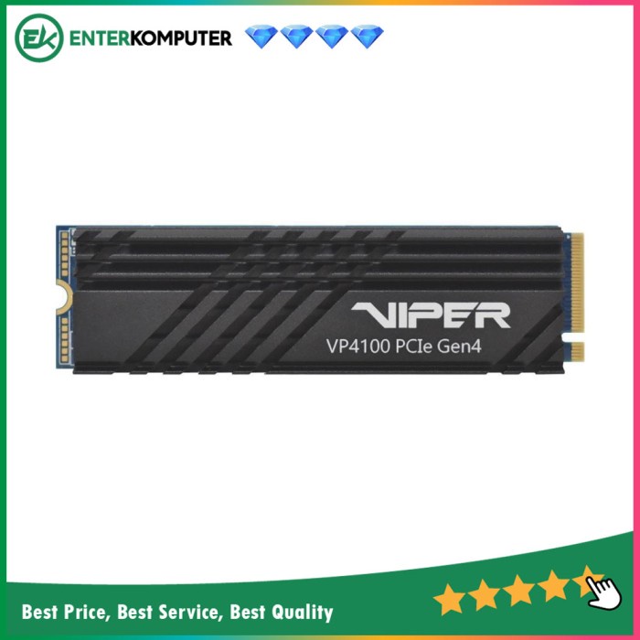 Patriot Viper VP4100 1TB M.2 NVMe PCIe Gen4 x4