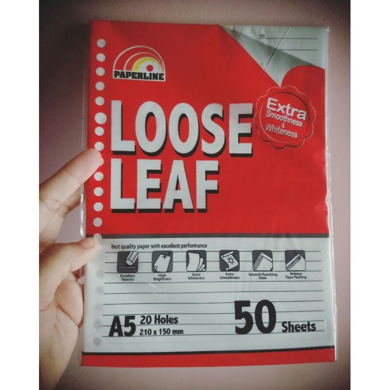 

Kertas Binder A5 Isi 37 Lembar
