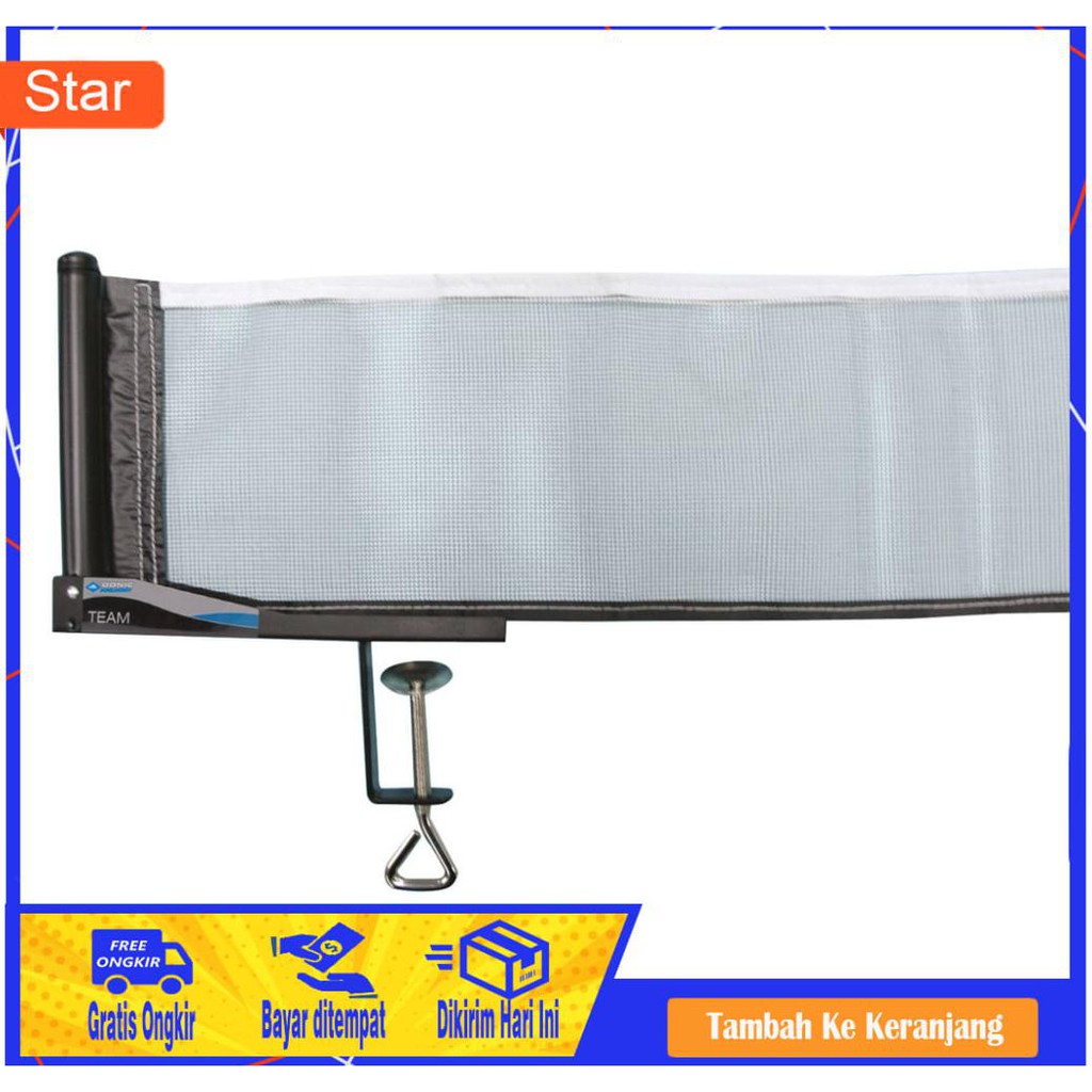 BAYAR DITEMPAT - NET PINGPONG TENIS MEJA DONIC SCHILDKROT - TEAM ORIGINAL XL1262