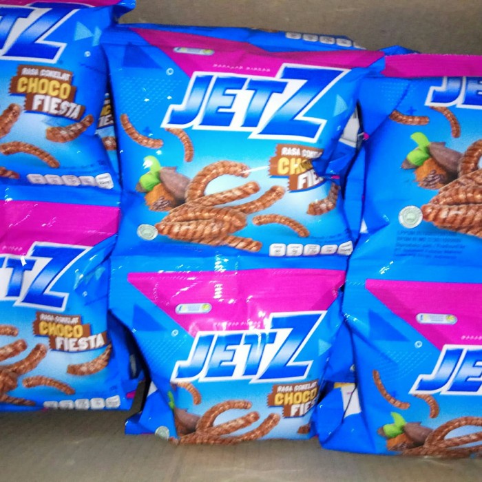 

Jet Z / Jetz Choco Fiesta (kemasan renceng isi 10)