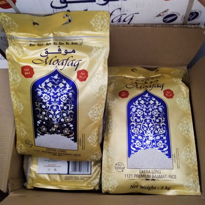 Beras Basmati Moafaq 5kg Exp 2024
