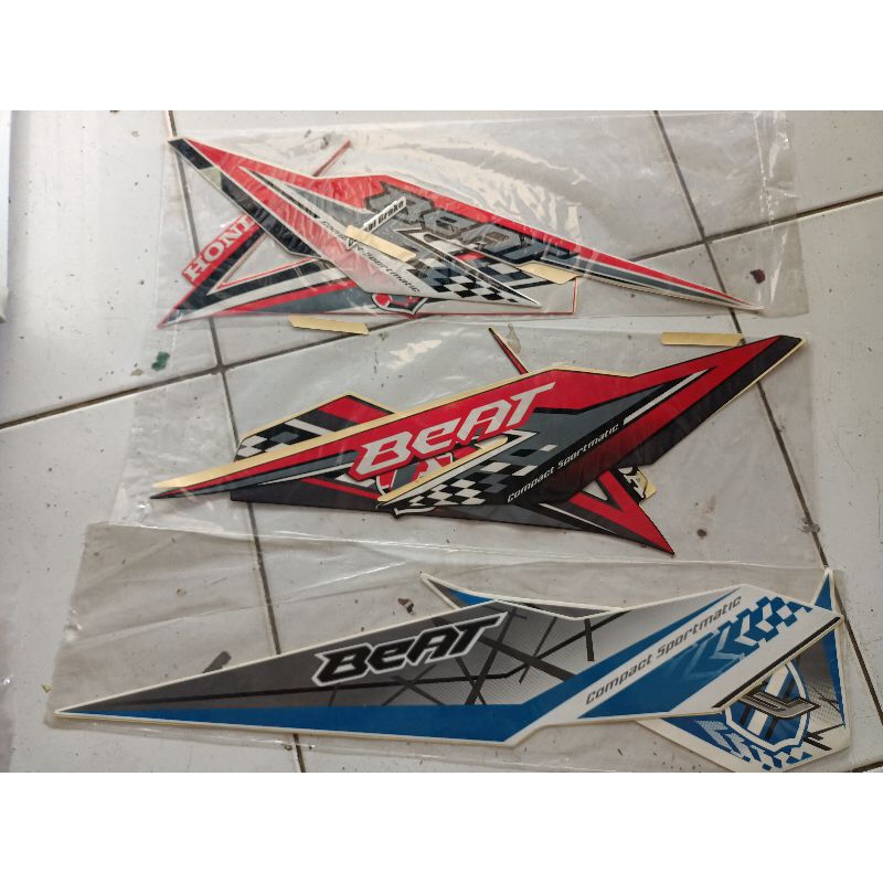 striping stiker beat fi esp non iss 2017,barang original