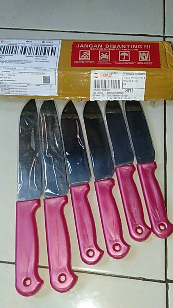 Pisau Dapur - Pisau Masak - Pisau Murah Stainless Steel Ideal Id119